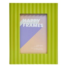 Happy Frames Large Vertical Ribbed 13x18 Lime