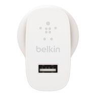 Belkin BoostCharge 12W Single Port USB-A Wall Charger White