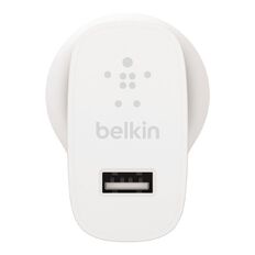 Belkin BoostCharge 12W Single Port USB-A Wall Charger White