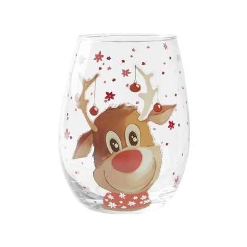 Wonderland Home Stemless Wine Glass 540ml Assorted