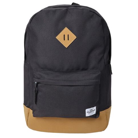 H&H Recycled Vintage Backpack Black 15L