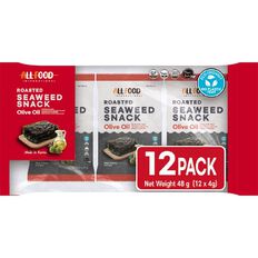 All Food Seaweed Snack Olive Oil 12 Pack