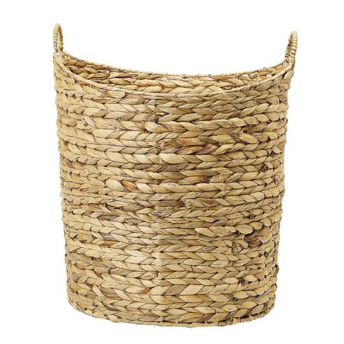 Living & Co Water Hyacinth Round Basket Natural