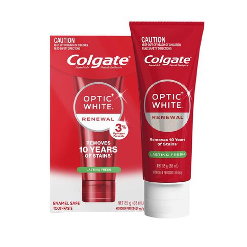 Colgate Optic White Renewal Lasting Fresh Toothpaste 85g