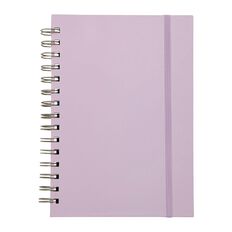 Uniti Floral Spiral Notebook A5 Pink A5