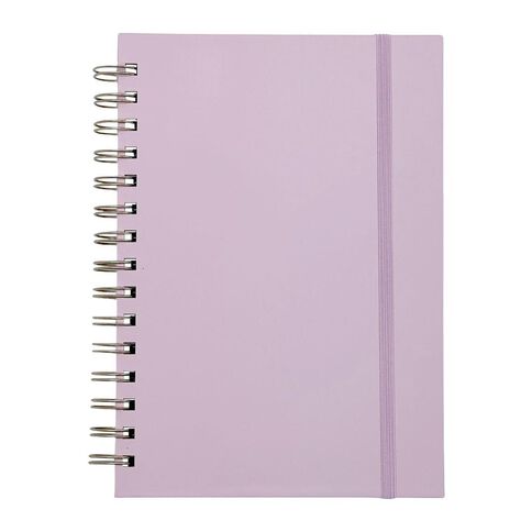 Uniti Floral Spiral Notebook A5 Pink A5