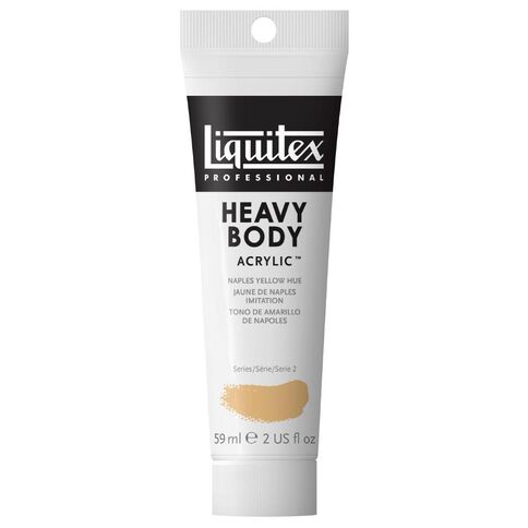 Liquitex Heavy Body Acrylic 59ml Naples Yellow Hue