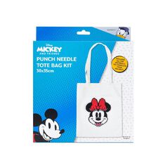 Punch Needle Tote 30 x 35cm Minnie