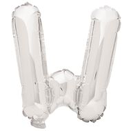 Artwrap Foil Balloon W Silver 35cm