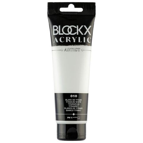 BLOCKX Acrylic Tube Titanium White 120ml