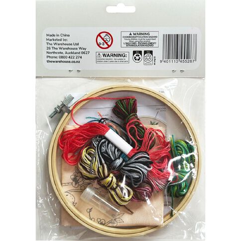 Uniti Embroidery Kit 6 inch Bird