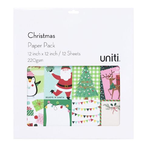 Uniti Christmas Paper Pad
