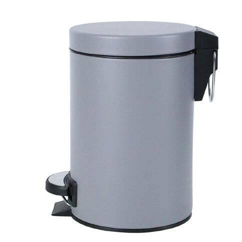 Living & Co Pedal Bin Grey 5L