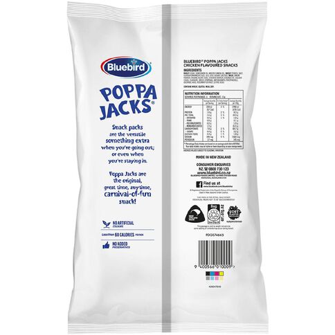 Bluebird Poppa Jacks 6 Pack