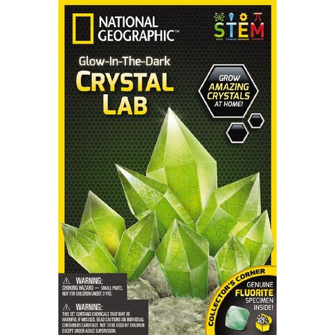 National Geographic Crystal Growing Kit