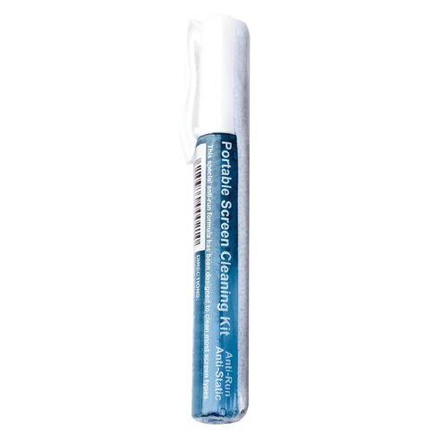 Pudney Portable LCD Screen Cleaner With Cloth Blue Mid