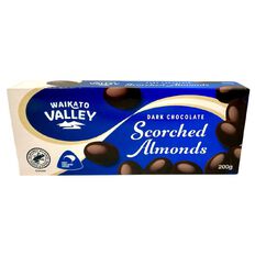 Waikato Valley Chocolates Scorched Almonds Dark Chocolate Waikato Valley Chocolates Scorched Almonds Dark Chocolate