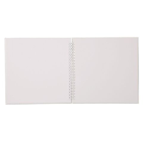 Uniti Spiral Album White 8in x 8in