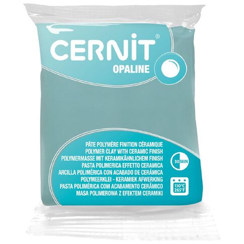 Cernit Polymer Clay Opaline 56g Minth Green