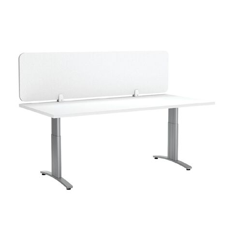 Boyd Visuals Desk Screen White 1200mm