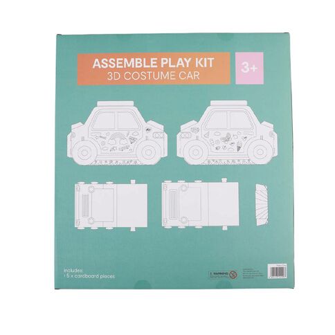 3D Card Craft-Car Costume Kit