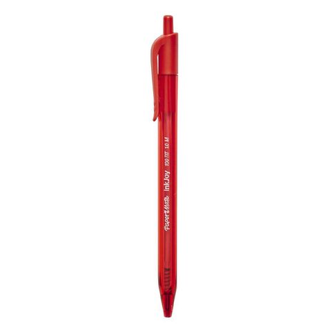 Paper Mate InkJoy 100RT 1.0mm Loose Ballpoint Pen Red Red Mid