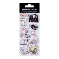 Foil Handmade Sticker - Dream Wedding 9Pc Little Birdie