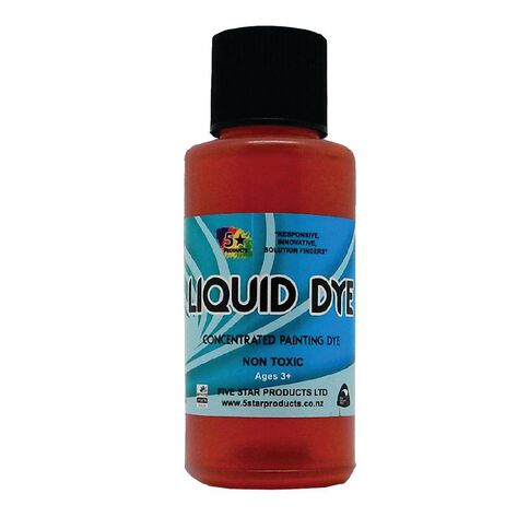Fivestar Concentrated Liquid Dye Yellow 50 ml