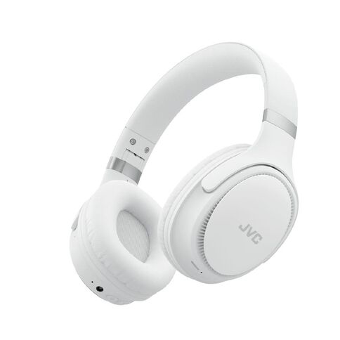 JVC Wireless Over Ear Foldable Headphones White White