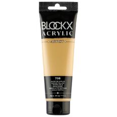 BLOCKX Acrylic Tube Naples Yellow 120ml