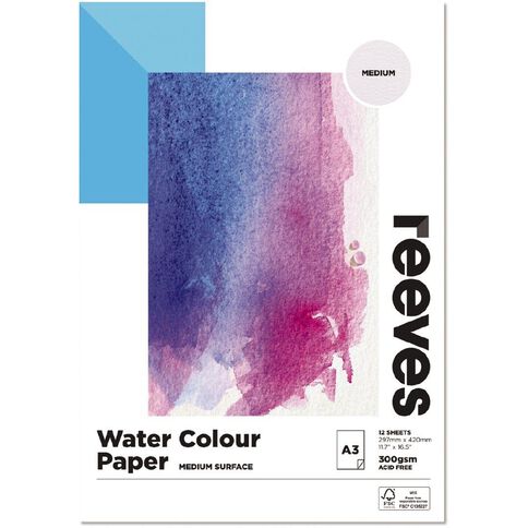 Reeves Watercolour Pad A3