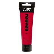 Reeves Intro Acrylic Paint Crimson 100ml