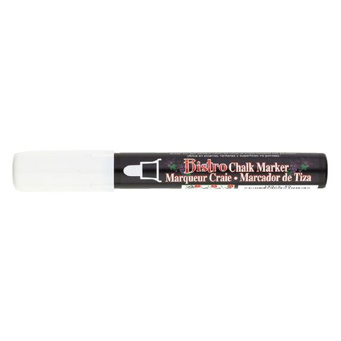 MARVY #480 Bistro Bullet Tip Chalk Marker White