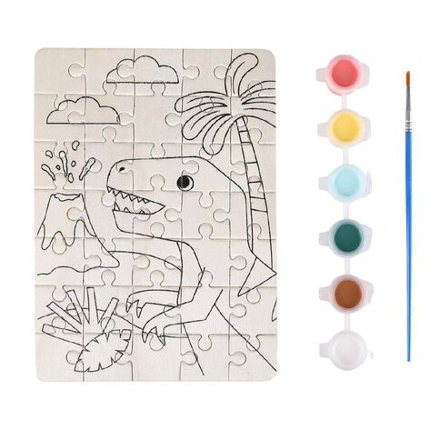 Paint Your Own Wooden Puzzles