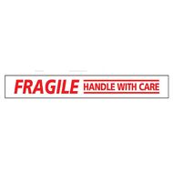 Sellotape Kraft Paper Printed Tape FRAGILE 50mm x 50m Red on White