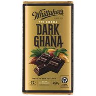 Whittaker's 72% Ghana Block 250g