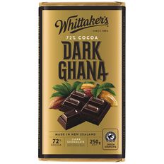 Whittaker's 72% Ghana Block 250g