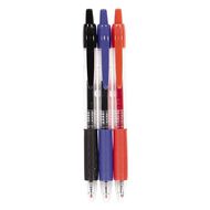 WS Retractable Gel Pen Assorted 3 Pack