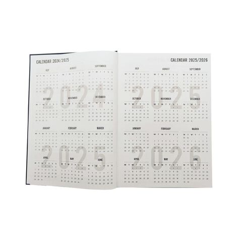 WS 2024/2025 Mid Year Diary Date To Page Blue A4