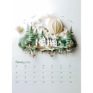 Easy2C 2026 Calendar Imaginarium Wall Art