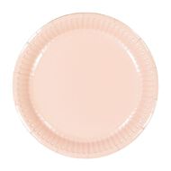 Party Inc Paper Side Plates 18cm Pastel Pink Mid 20 Pack