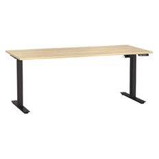 Agile Electric Height Adjustable Desk 1800 Atlantic Oak/Black