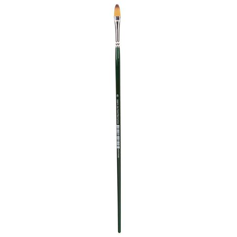 DAS Long Handle Synthetic Filbert #8 Gold