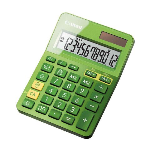 Canon LS-123K Desktop Calculator Green