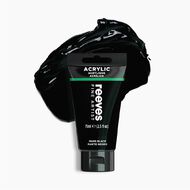 Reeves Fine Acrylic Paint Mars Black 75ml