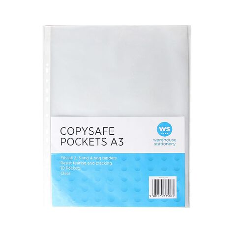 WS Copysafe Pockets A3