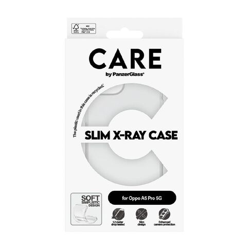 PanzerGlass CARE by Panzer Case For Oppo A5 Pro 5G Clear