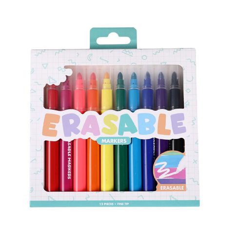 Erasable Markers 12 Pack