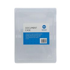 WS Document Carry Case Clear A4
