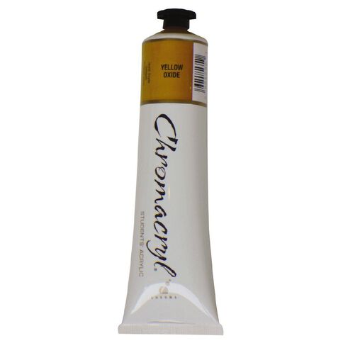 Chromacryl Paint Oxide Yellow Mid 75ml